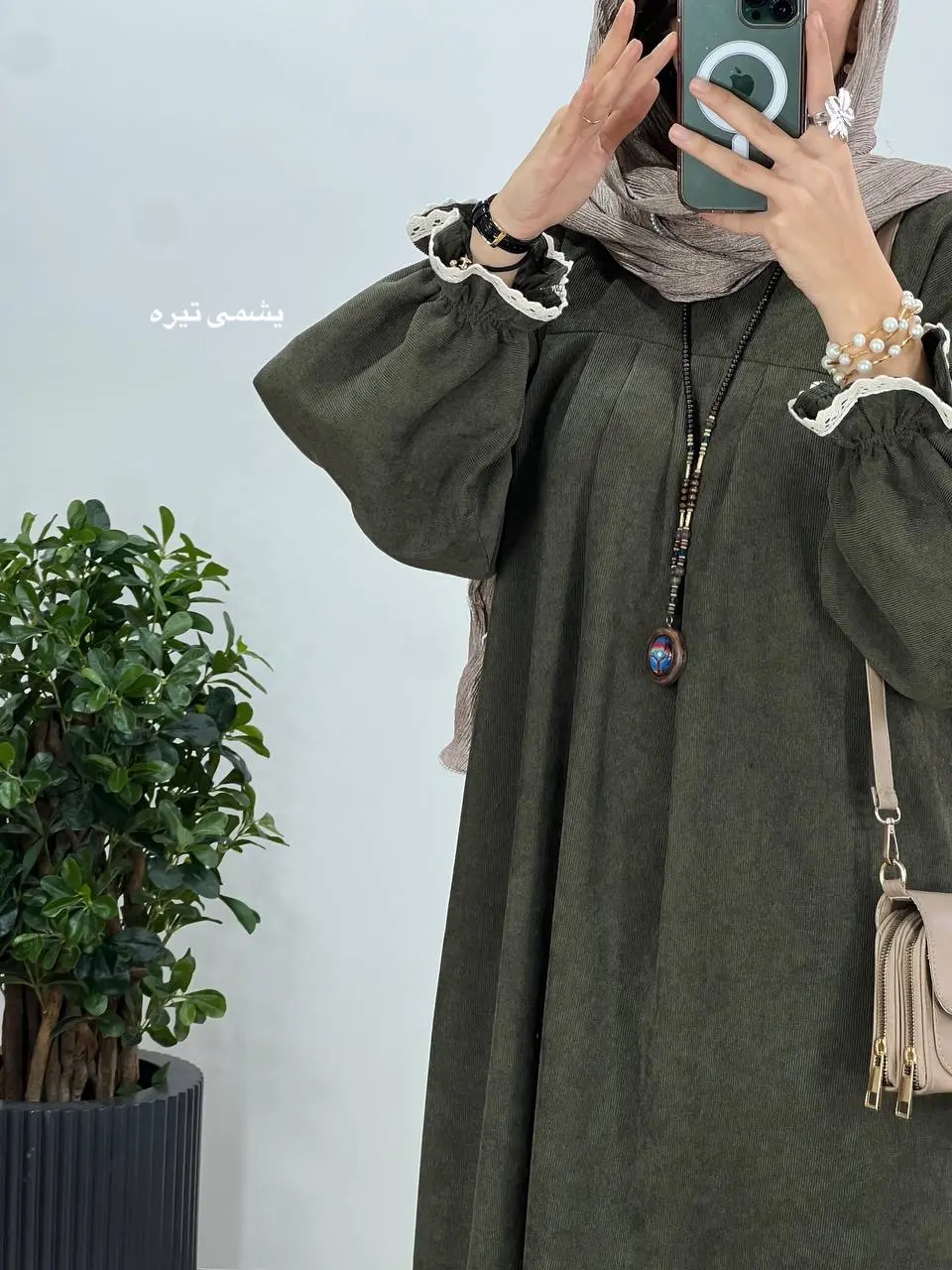 پیراهن مانتویی پاییزه رایلی 1